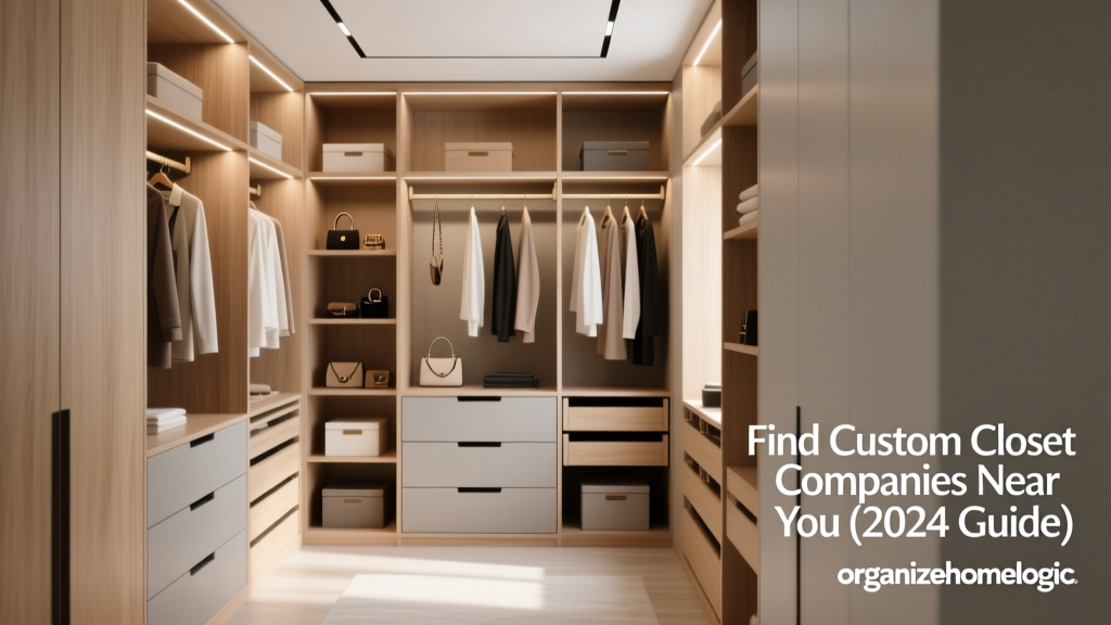 Find Custom Closet Companies Near You (2024 Guide)