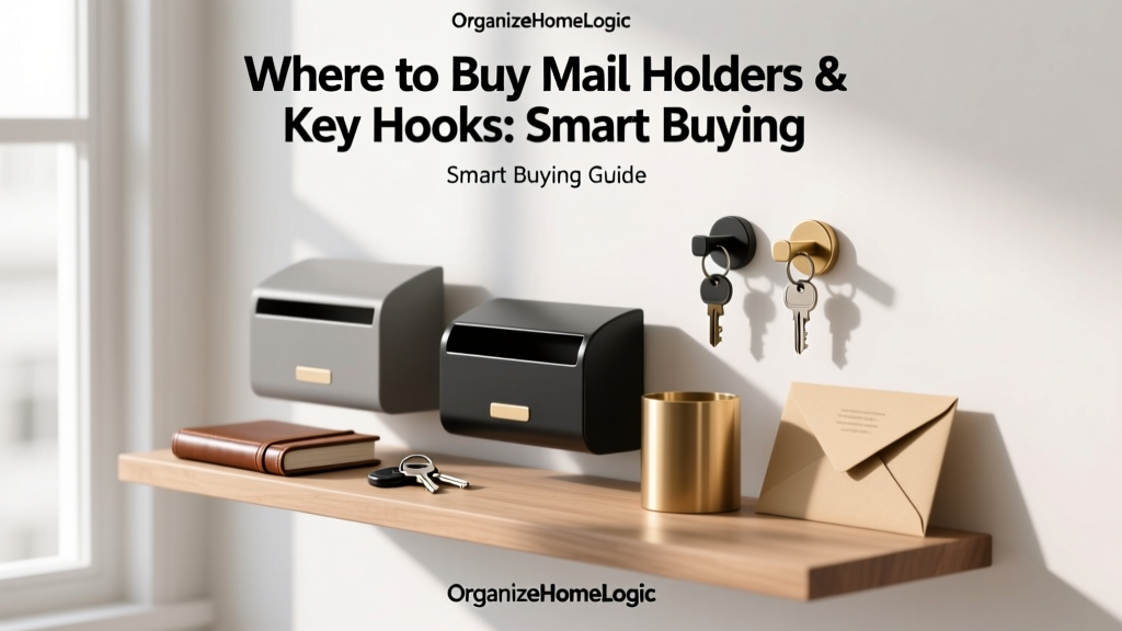 Where to Buy Mail Holders & Key Hooks: Smart Buying Guide