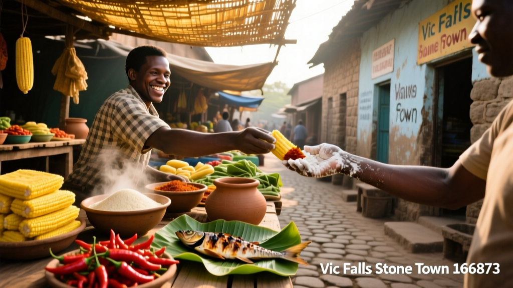 Vic Falls Stone Town: A Culinary Crossroads at the Edge of the Zambezi