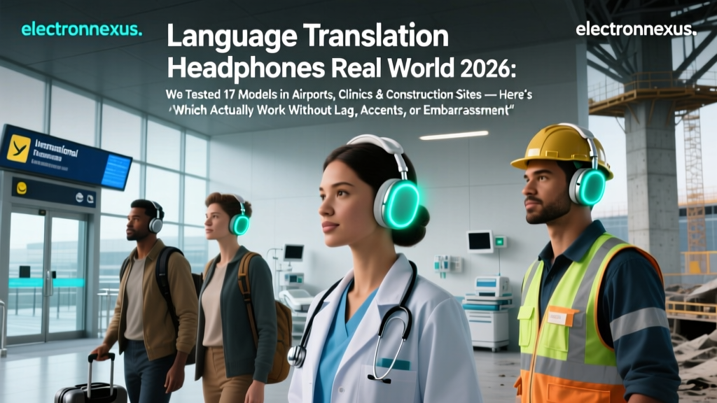 Language Translation Headphones Real World 2026: We Tested 17 Models in Airports, Clinics & Construction Sites — Here’s Which Actually Work Without Lag, Accents, or Embarrassment