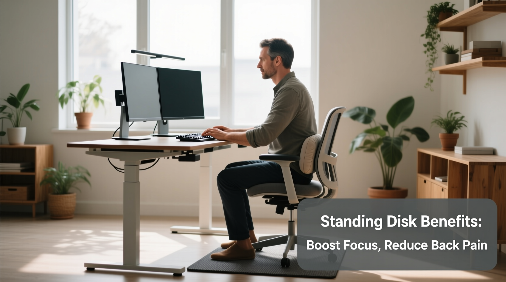 can using a standing desk boost productivity and reduce lower back pain