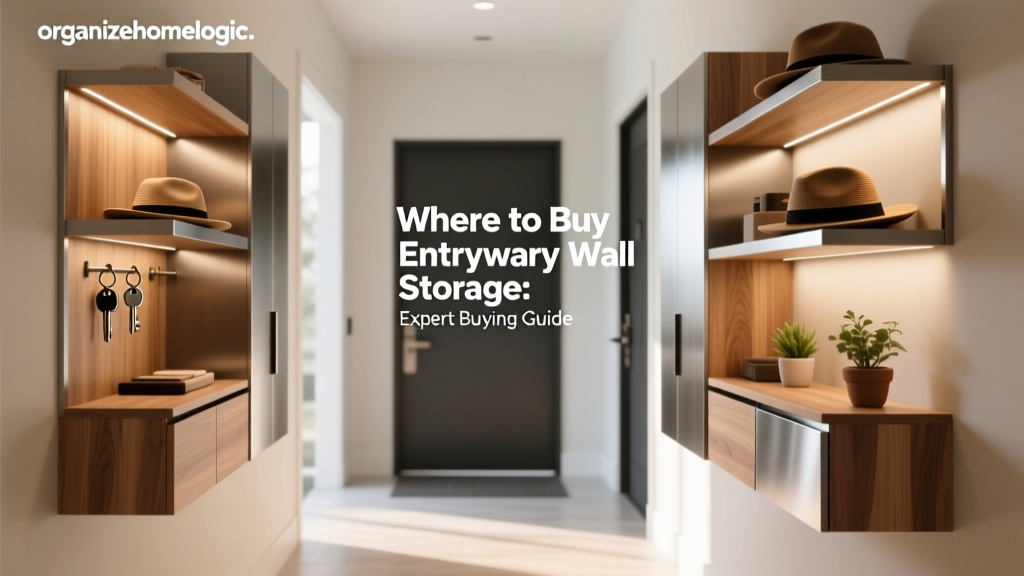 Where to Buy Entryway Wall Storage: Expert Buying Guide