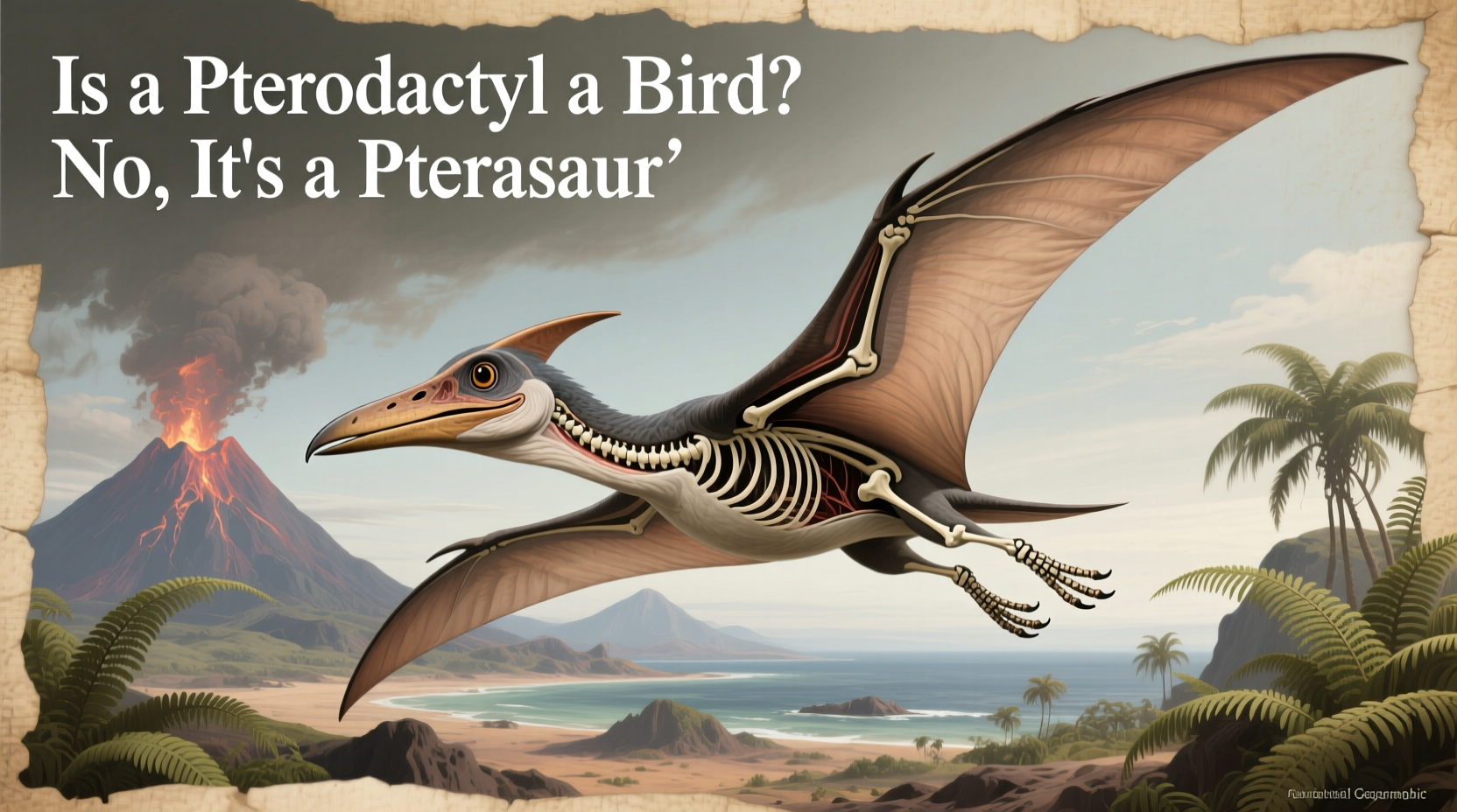 Is a Pterodactyl a Bird? No, It's a Pterosaur