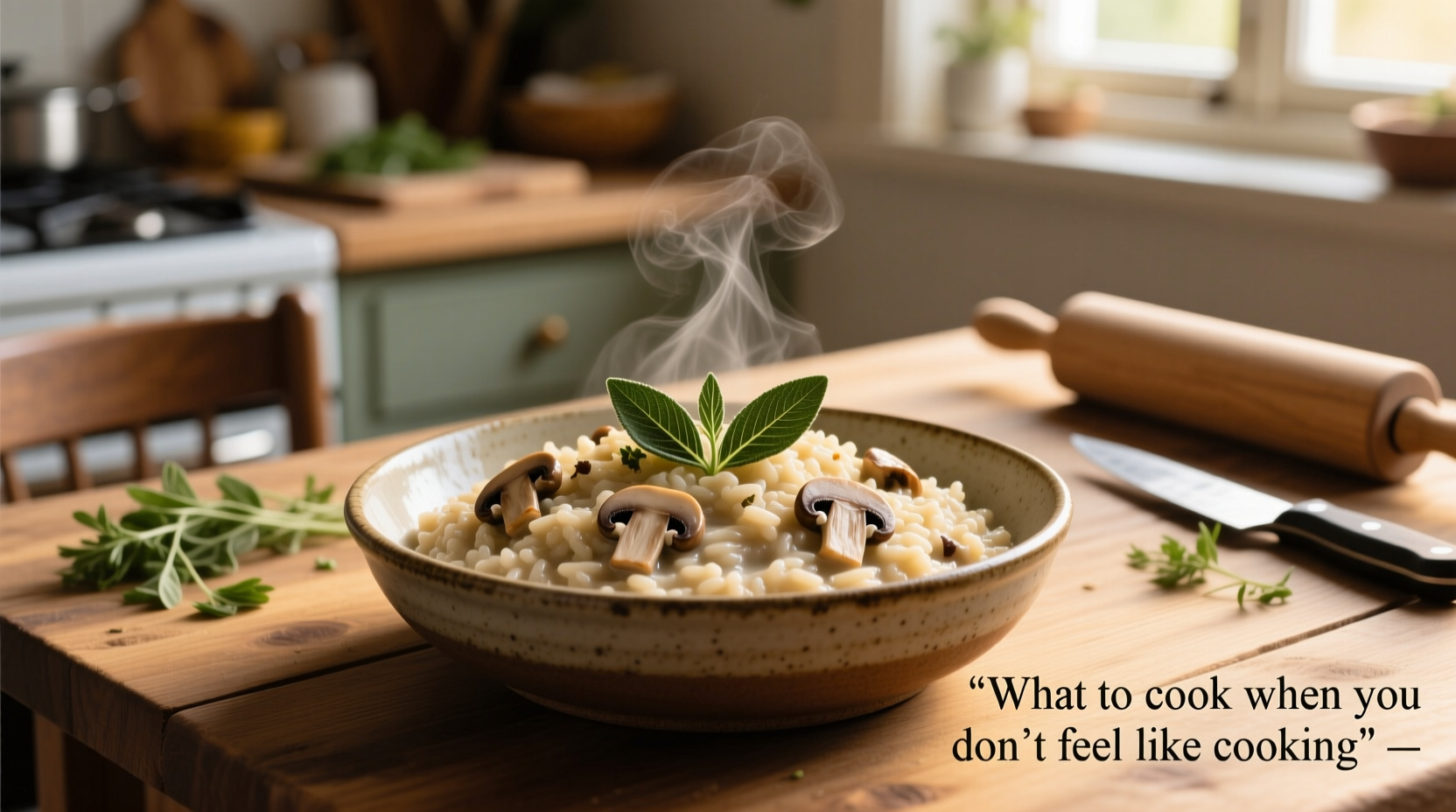 what to cook when you dont feel like cooking