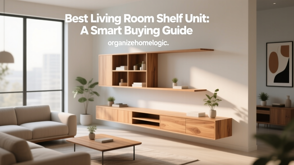 Best Living Room Shelf Unit: A Smart Buying Guide
