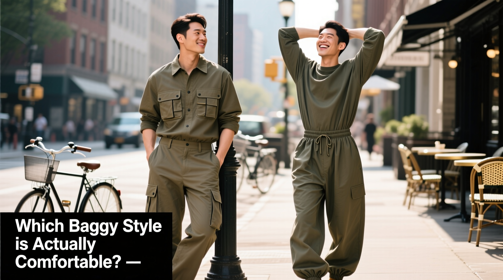 cargo pants vs parachute pants which baggy style is actually comfortable