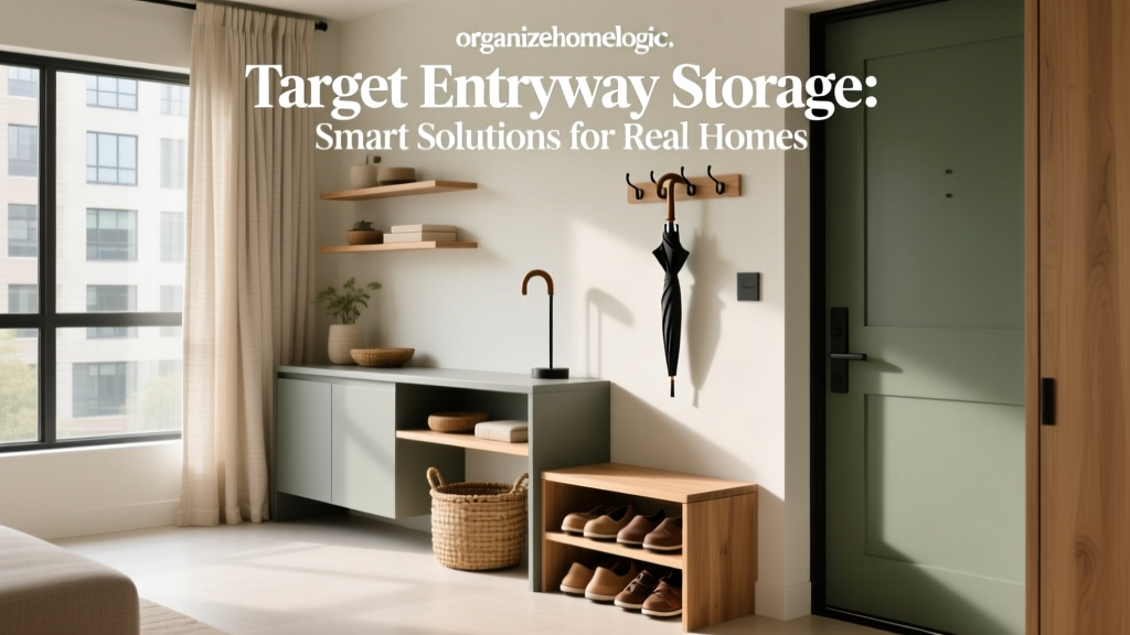 Target Entryway Storage: Smart Solutions for Real Homes