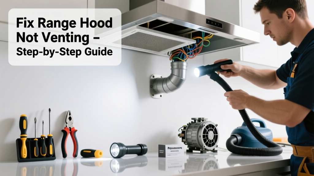 Fix a Range Hood Not Venting: Step-by-Step Repair