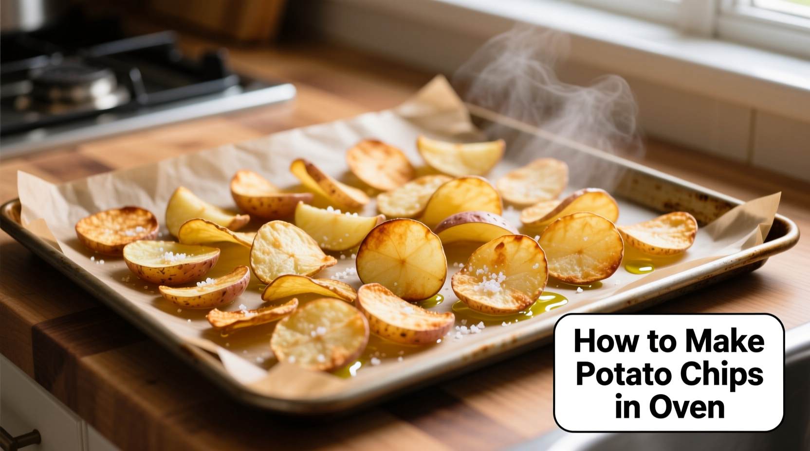 Oven Potato Chips: Crispy Homemade Recipe in 30 Minutes