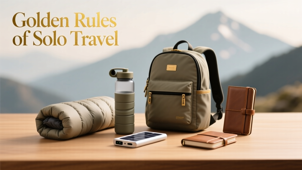 Golden Rules of Solo Travel: Practical, Field-Tested Principles for Safety, Confidence, and Joy