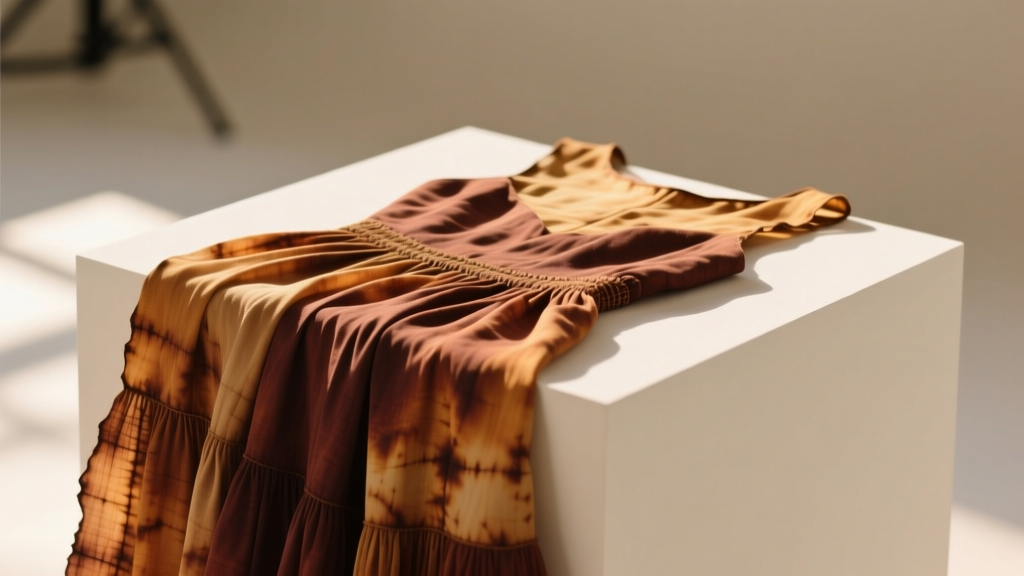 Tea Stained Dress Fabric Guide: Texture, Dye & Sustainability