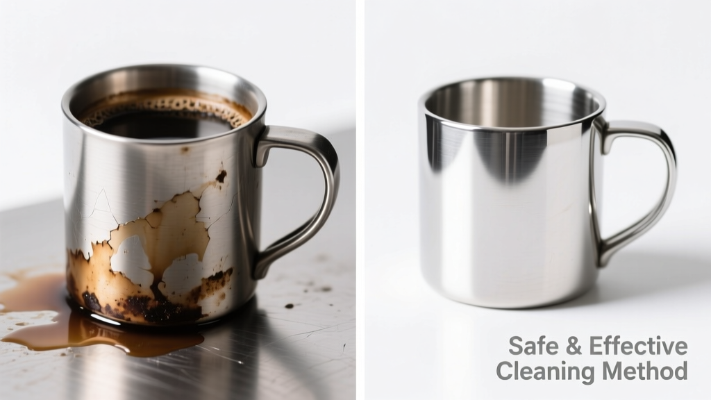 How to Remove Coffee Stains from Stainless Steel Safely