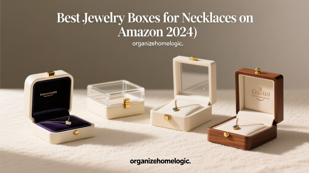 Best Jewelry Boxes for Necklaces on Amazon (2024)