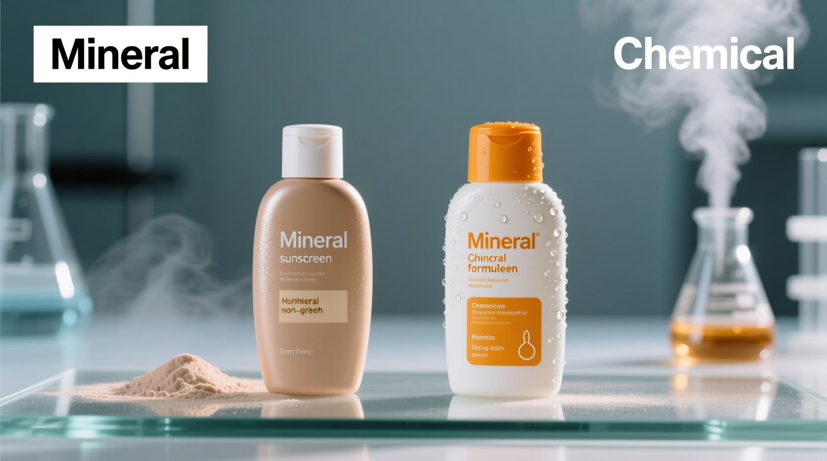 mineral sunscreens vs chemical formulas which feels less greasy in humidity