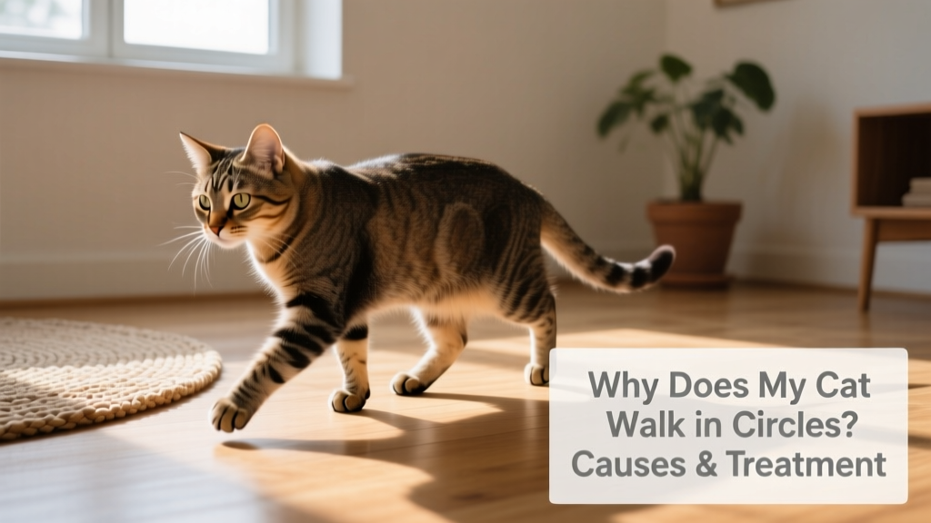 Have a Cat Walking in Circles? Causes and Treatment