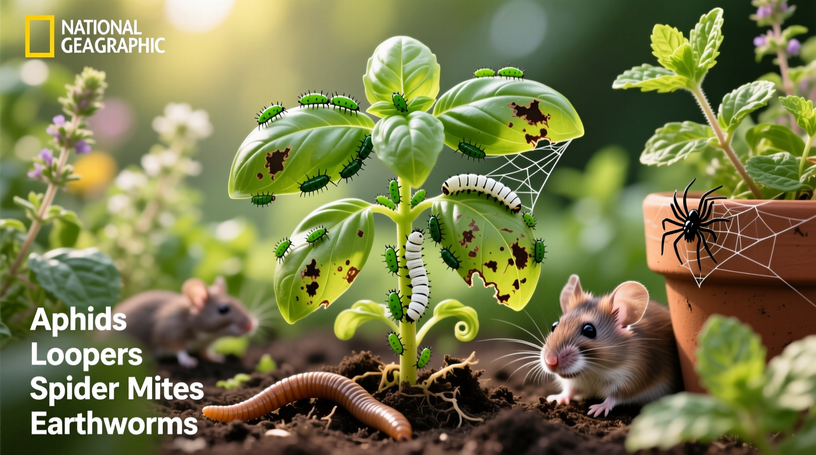 5 Animals Eating Your Basil (Stop Them) | TheHomeSprouts