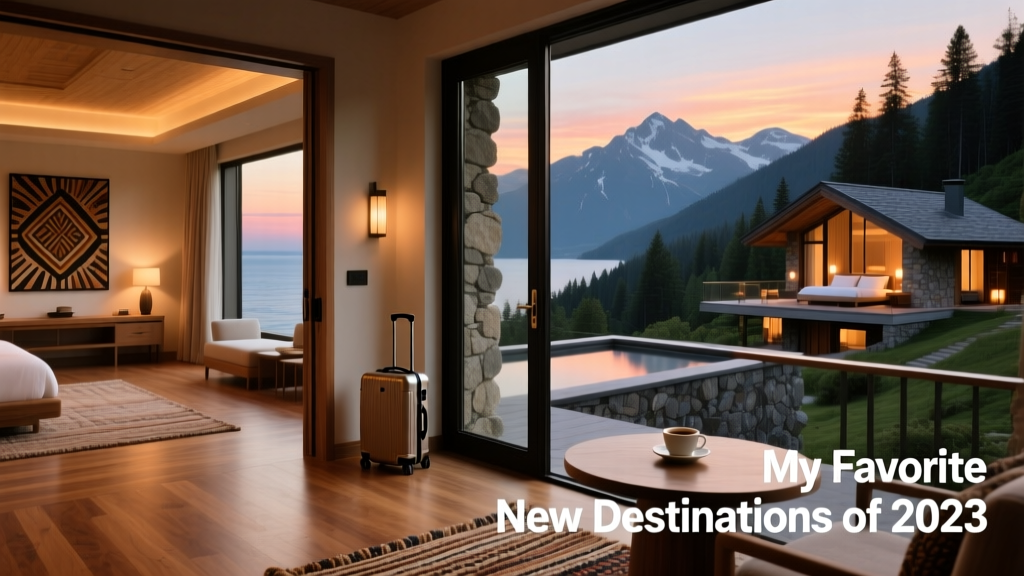 My Favorite New Destinations of 2023: Where Hospitality Innovation Met Authentic Experience