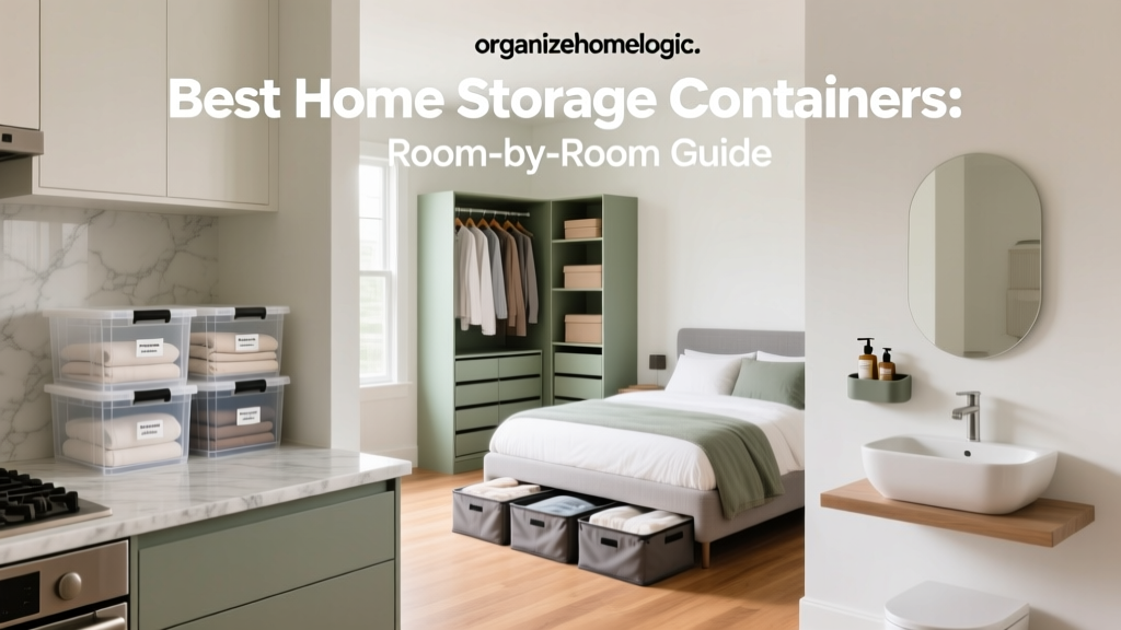 Best Home Storage Containers: Room-by-Room Guide