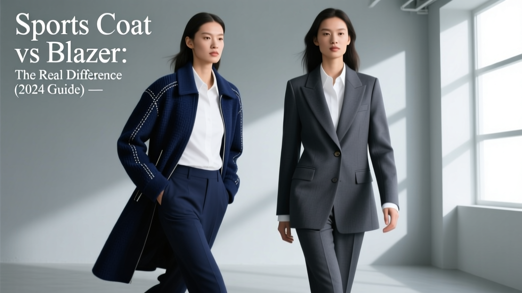 Sports Coat vs Blazer: The Real Difference (2024 Guide)