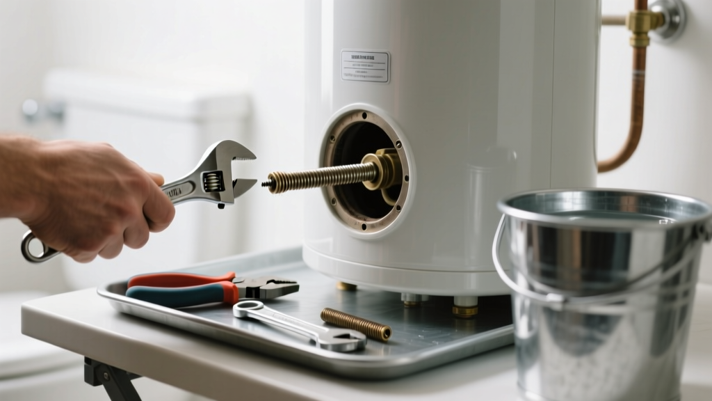 Fixing a Depleted Anode Rod in Bathroom Water Heater
