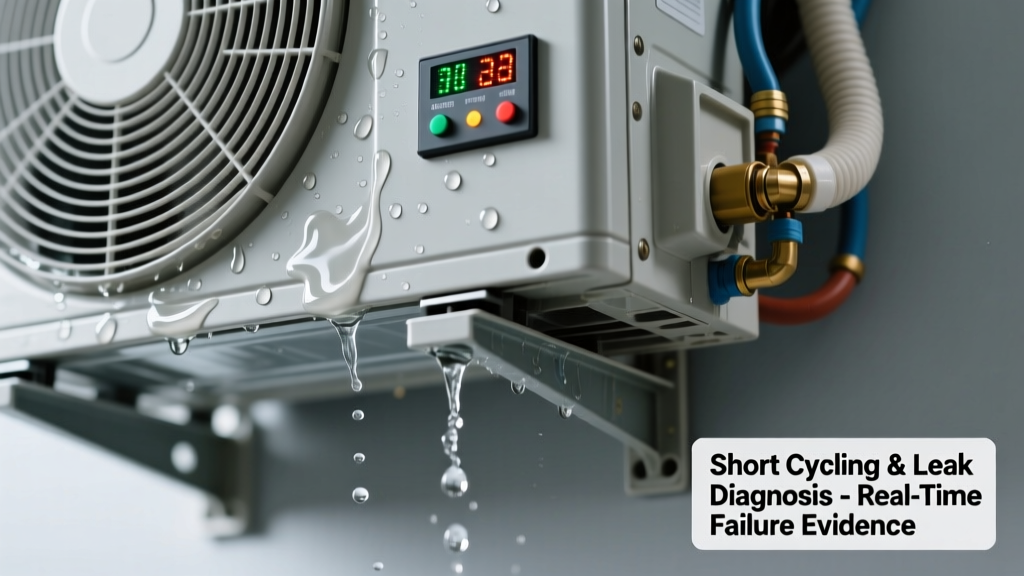 Heat Pump Short Cycling & Leaking Water: Quick Diagnosis