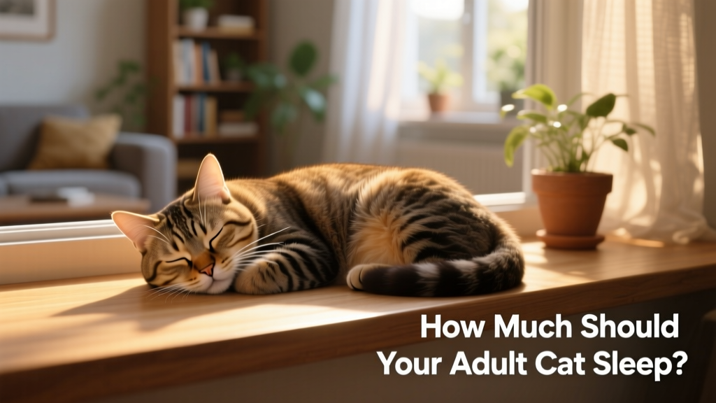 How Much Should Your Adult Cat Sleep?
