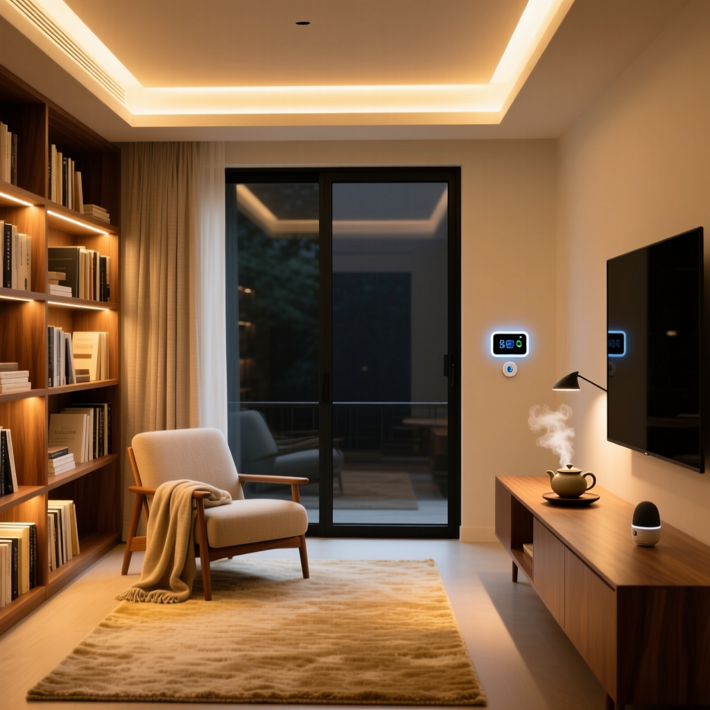 Smart Home Library & Reading Room: Lighting & Climate Setup Guide