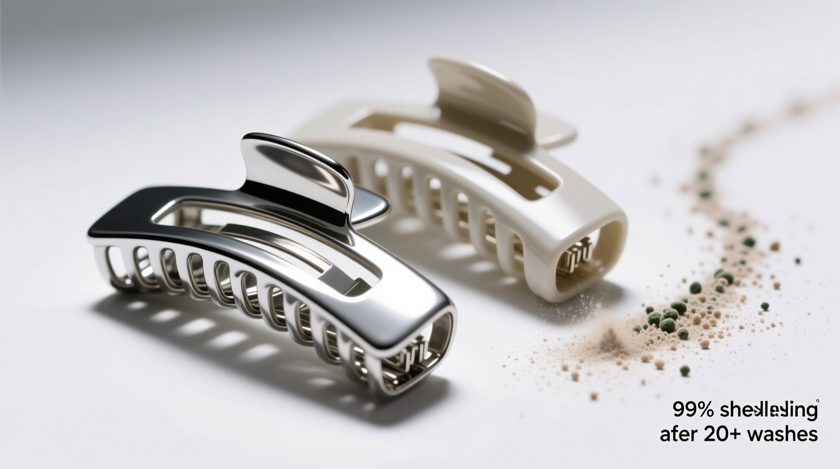 eco friendly cleaning tips compostable vs acetate hair clips