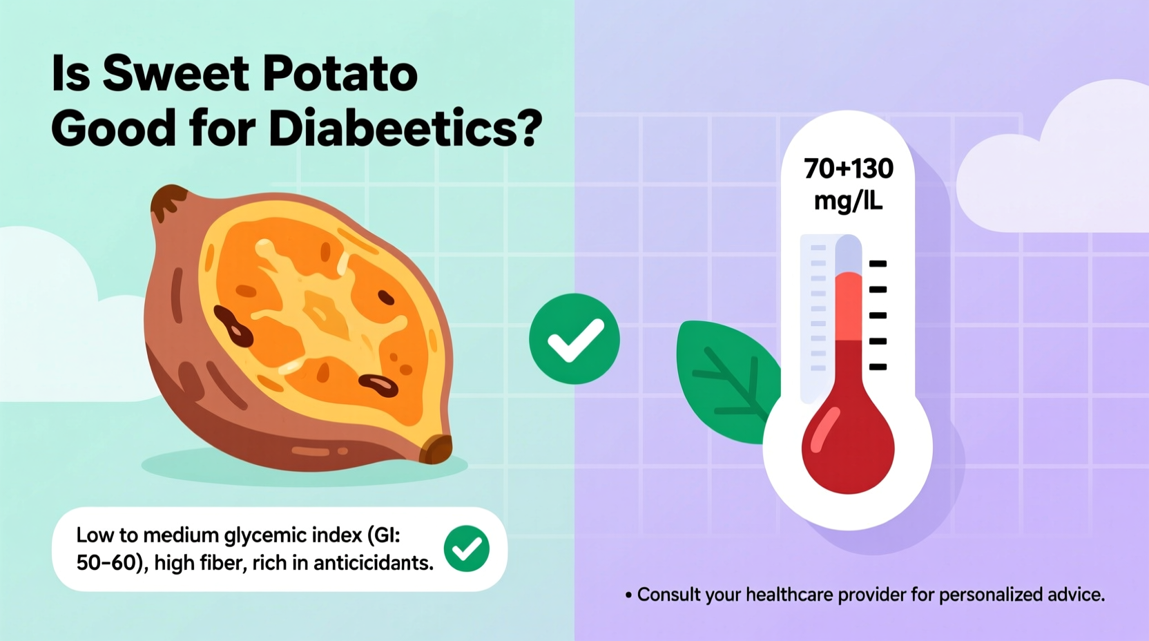 is sweet potato good for diabetics