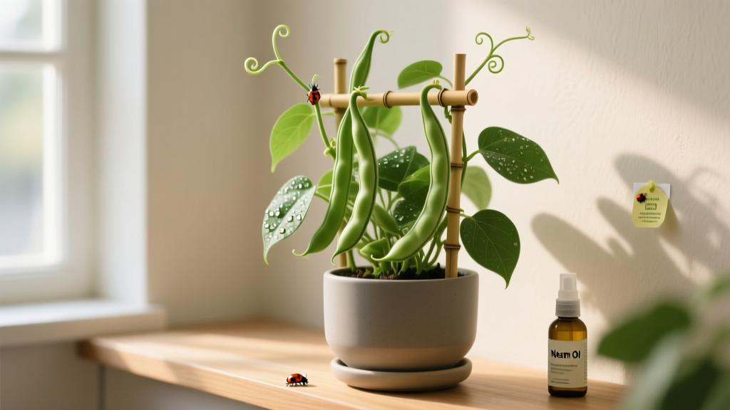 Pinto Beans Indoor Pest Control: 7-Step Aphid & Mite Fix
