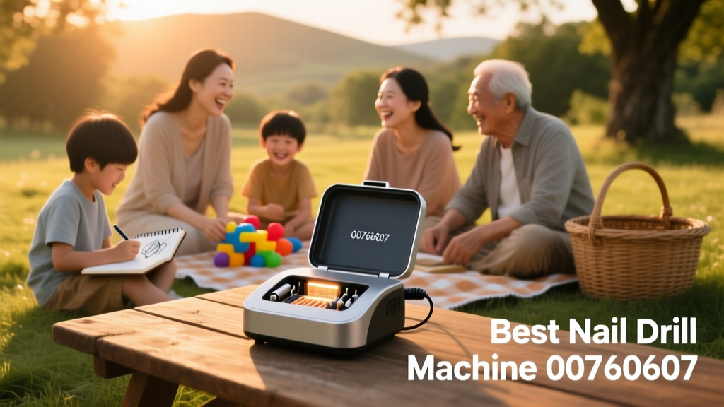 The Best Nail Drill Machine for Parents: Safety, Simplicity, and Self-Care Without the Stress