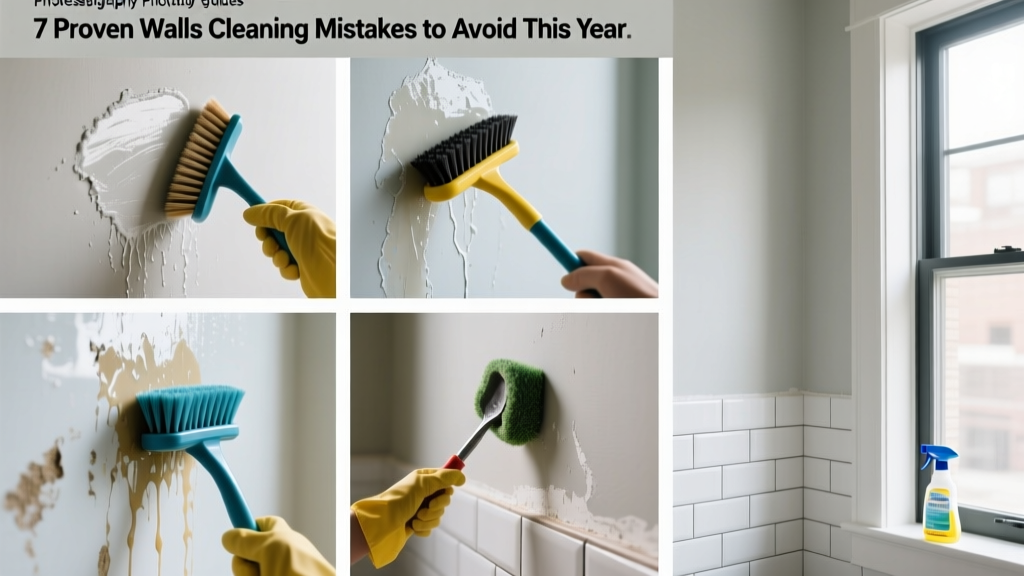 7 Proven Walls Cleaning Mistakes to Avoid This Year