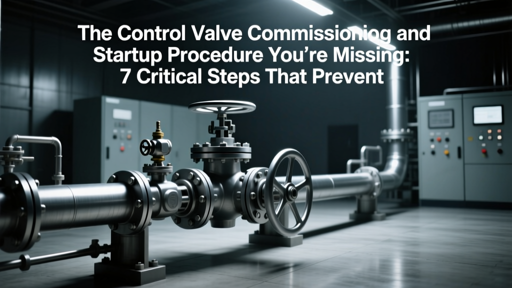 Control Valve Commissioning: 7 Steps to Prevent 83% of