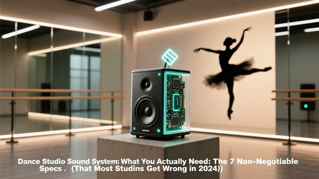 Dance Studio Sound System What You Actually Need: The 7 Non-Negotiable Specs (That Most Studios Get Wrong in 2024)