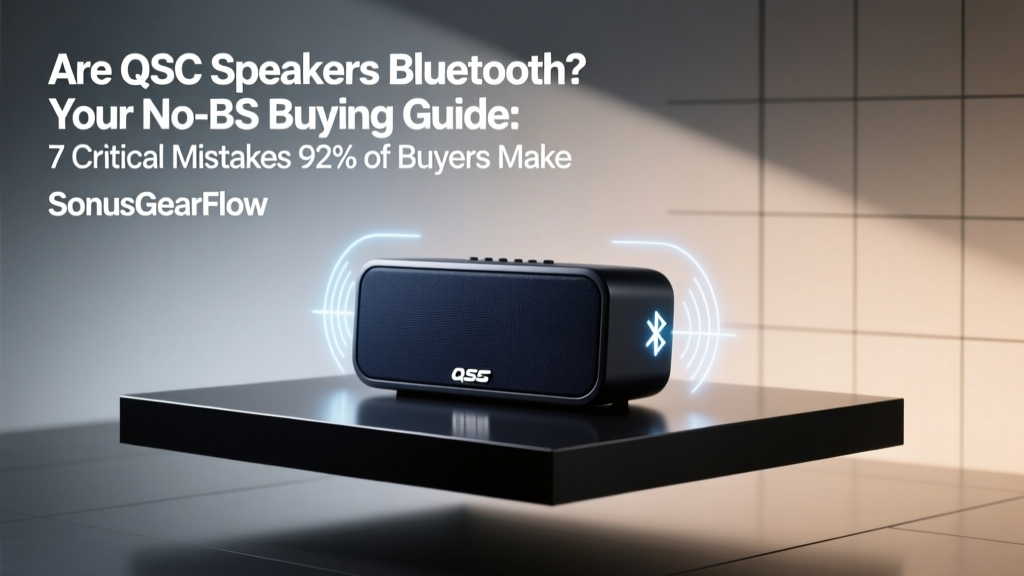 Are QSC Speakers Bluetooth? (2026 Buying Guide)