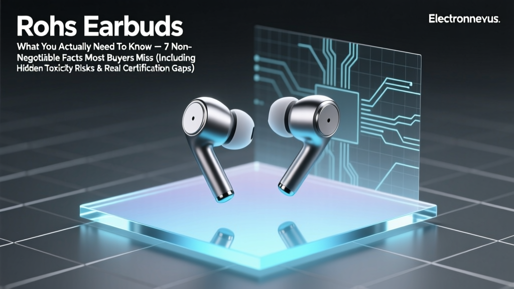 Rohs Earbuds What You Actually Need To Know: 7 Non-Negotiable Facts Most Buyers Miss (Including Hidden Toxicity Risks & Real Certification Gaps)