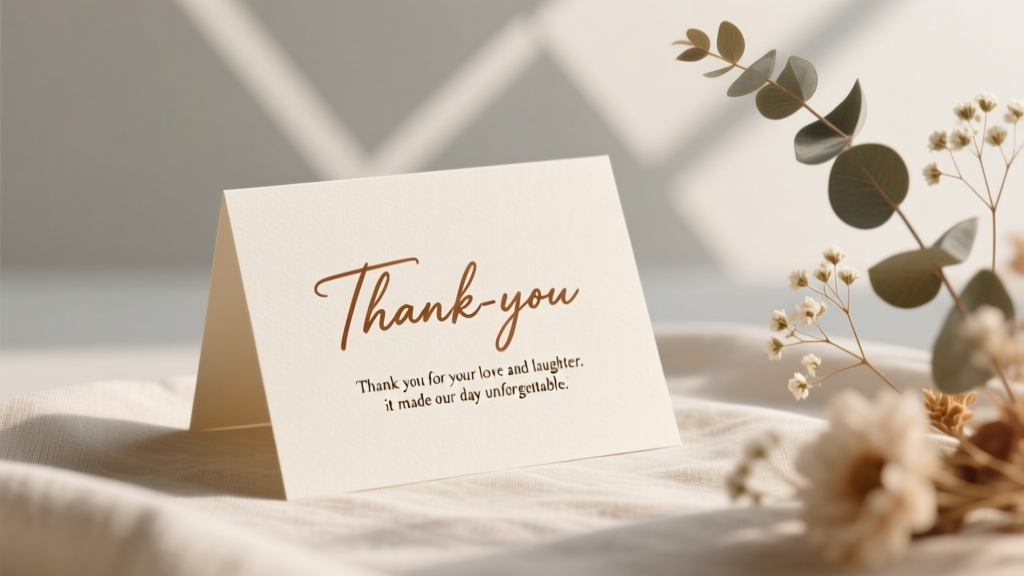 Wedding Thank You Card Templates (2026)