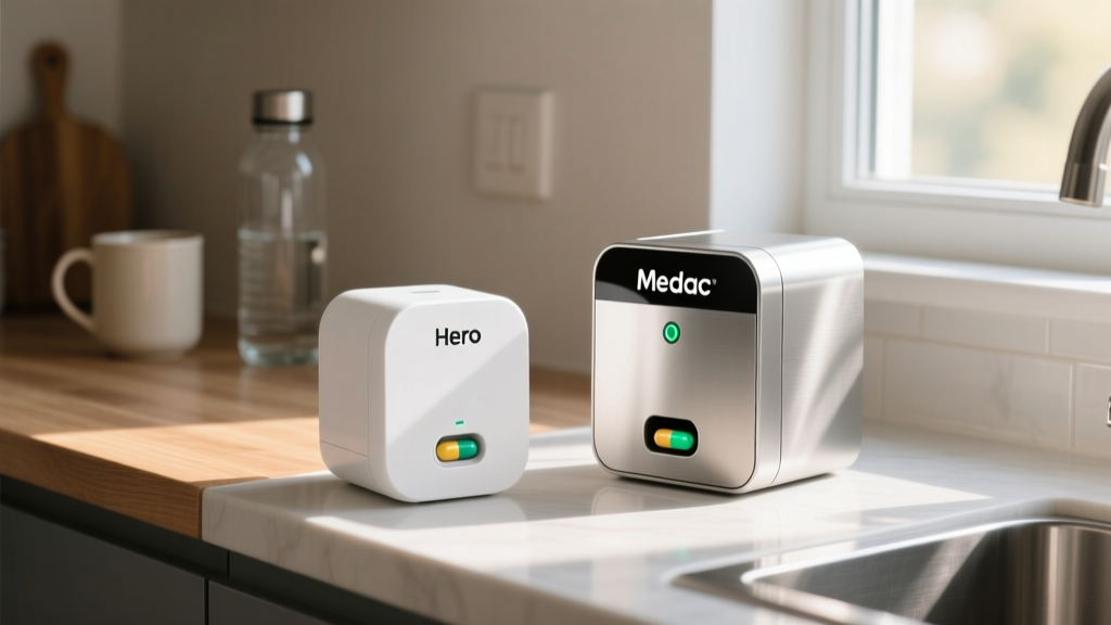 Medacube vs Hero: 2026 Smart Dispenser Value Verdict