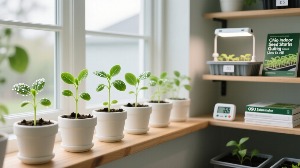 Ohio Indoor Seed-Starting Calendar (Zone 6a–6b) | 2026