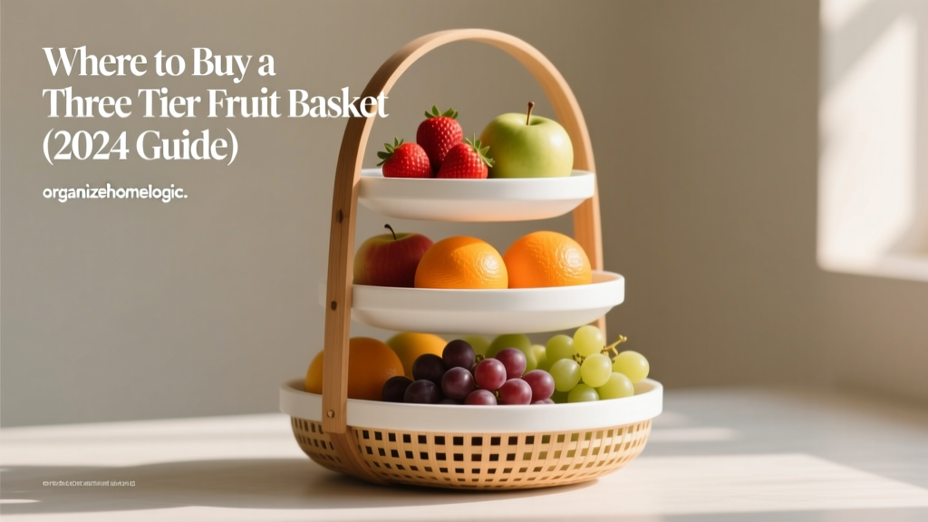 Where to Buy a Three Tier Fruit Basket (2024 Guide)