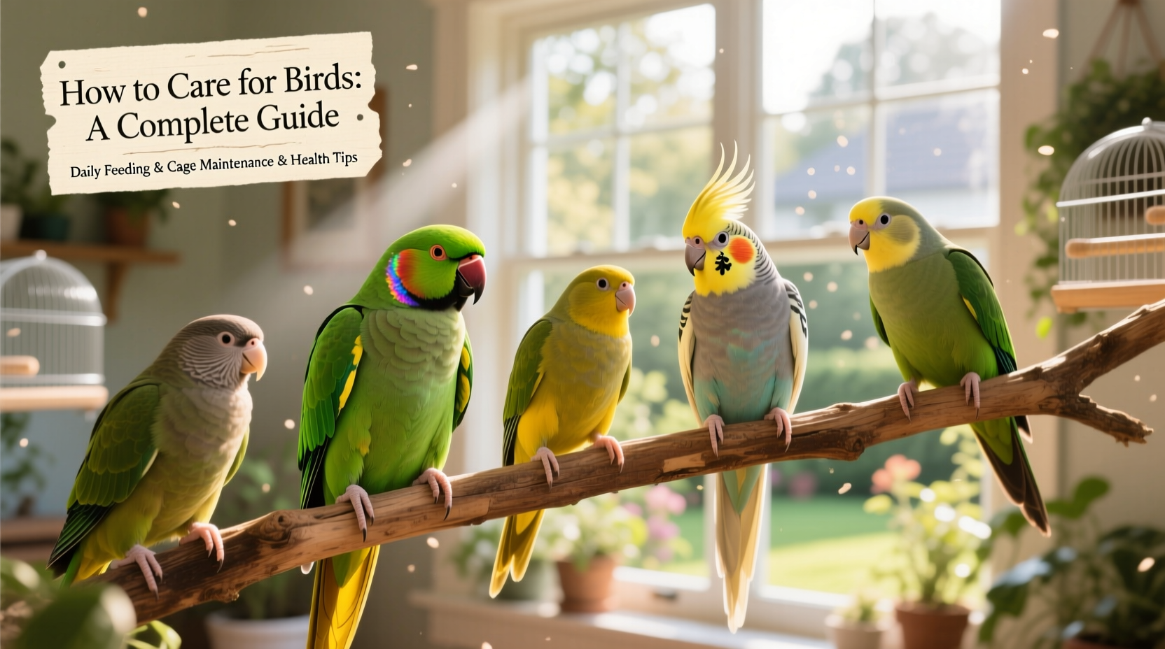 how do you take care of birds