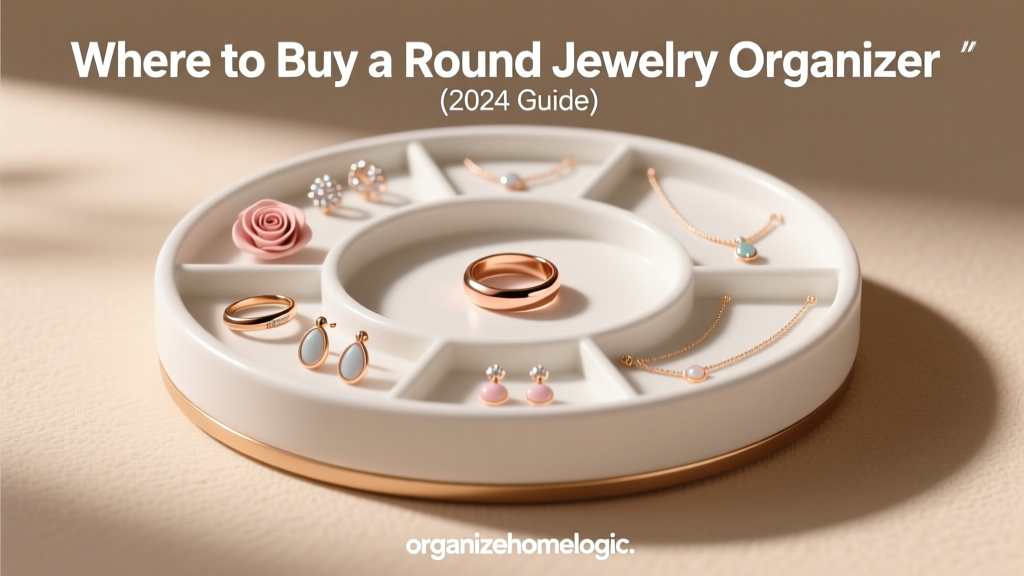 Where to Buy a Round Jewelry Organizer (2024 Guide)