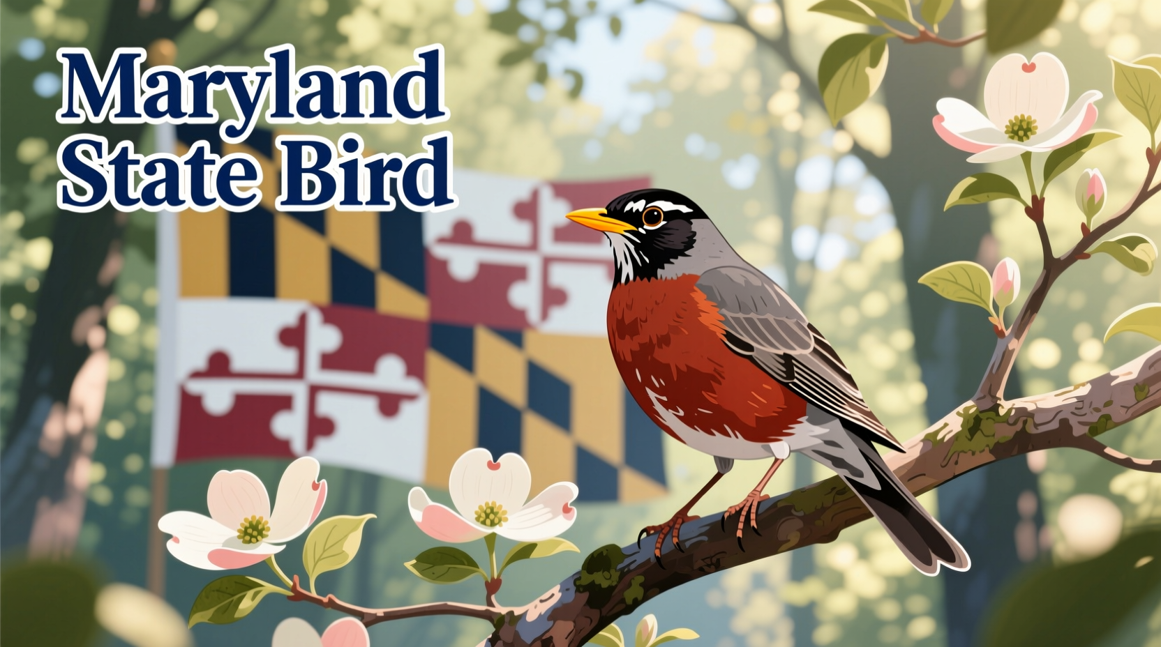 what is the maryland state bird