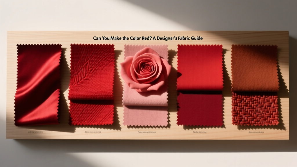 Can You Make the Color Red? A Designer’s Fabric Guide