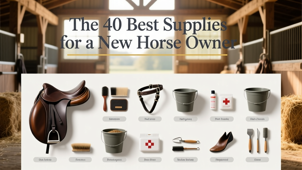 The 40 Best Supplies for a Horse: New Horse Owner Checklist