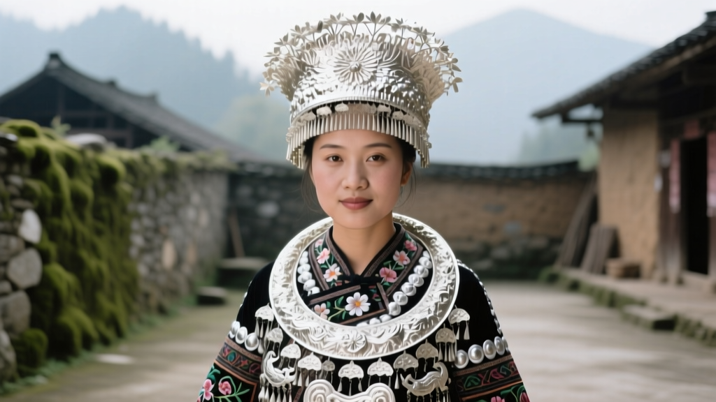 Guizhou Miao Dress: Silver, Embroidery, and Folk Style