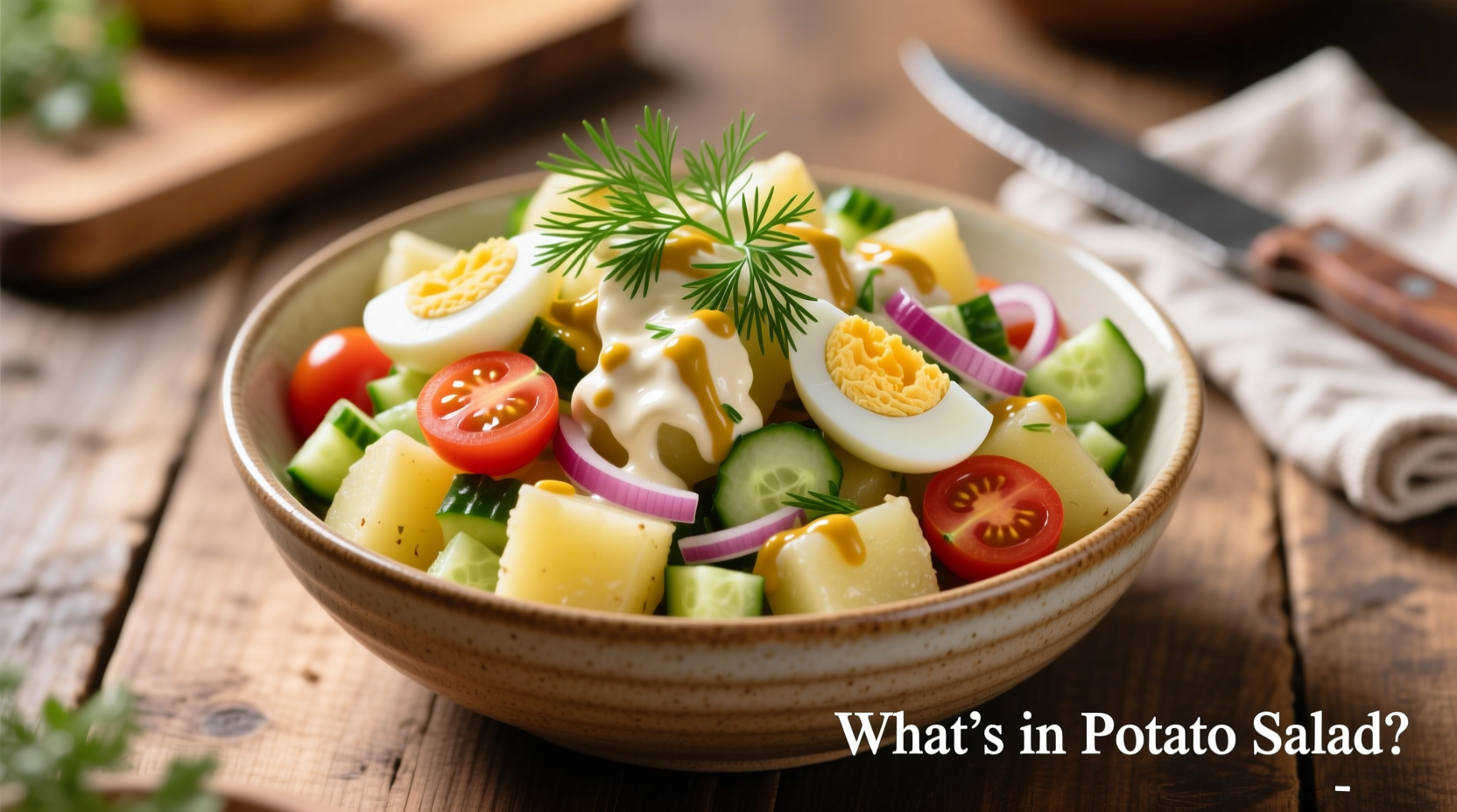 What's in Potato Salad: Essential Ingredients Revealed