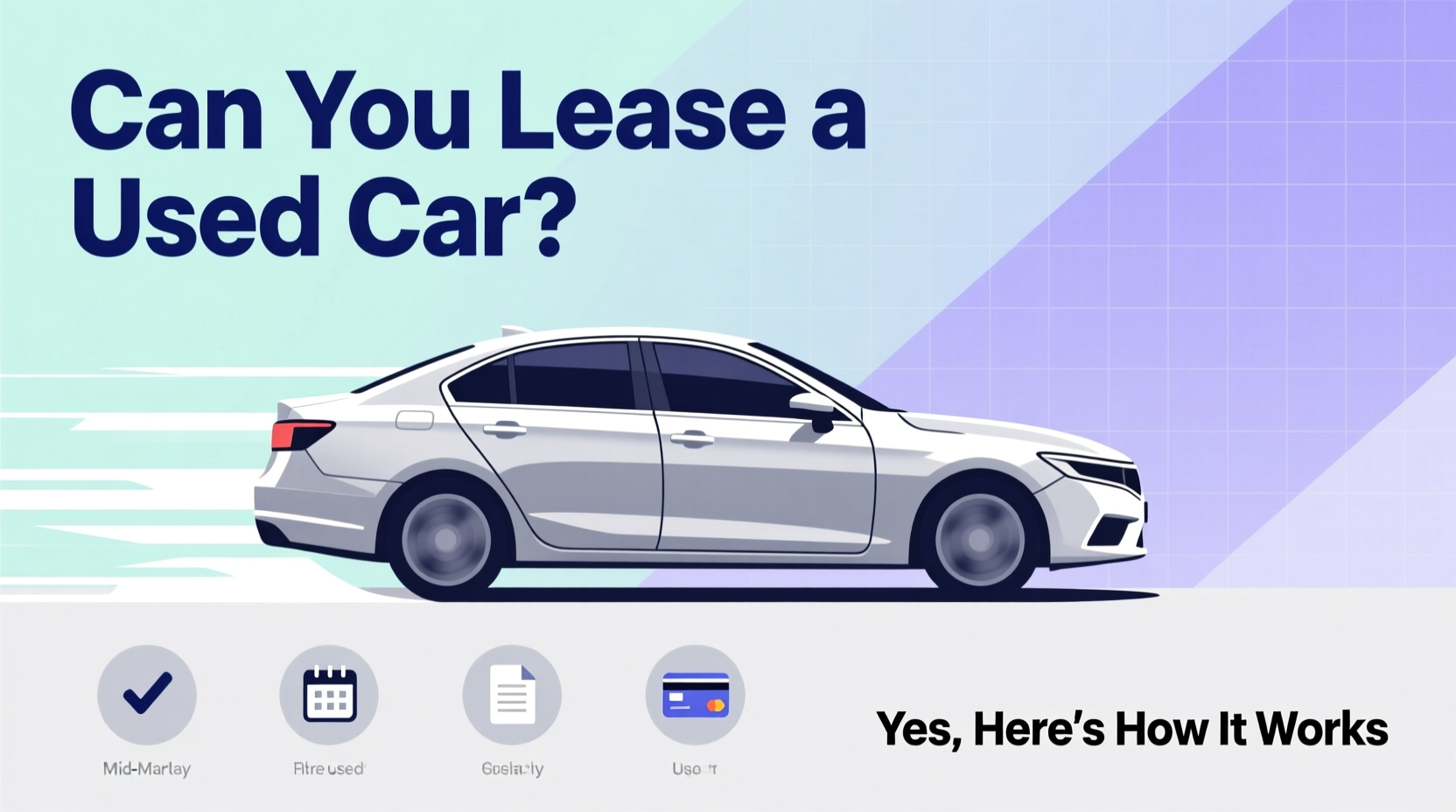 can u lease a used car