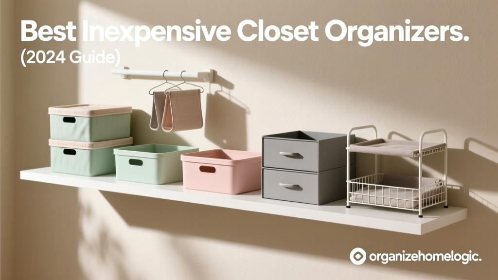 Best Inexpensive Closet Organizers (2024 Guide)