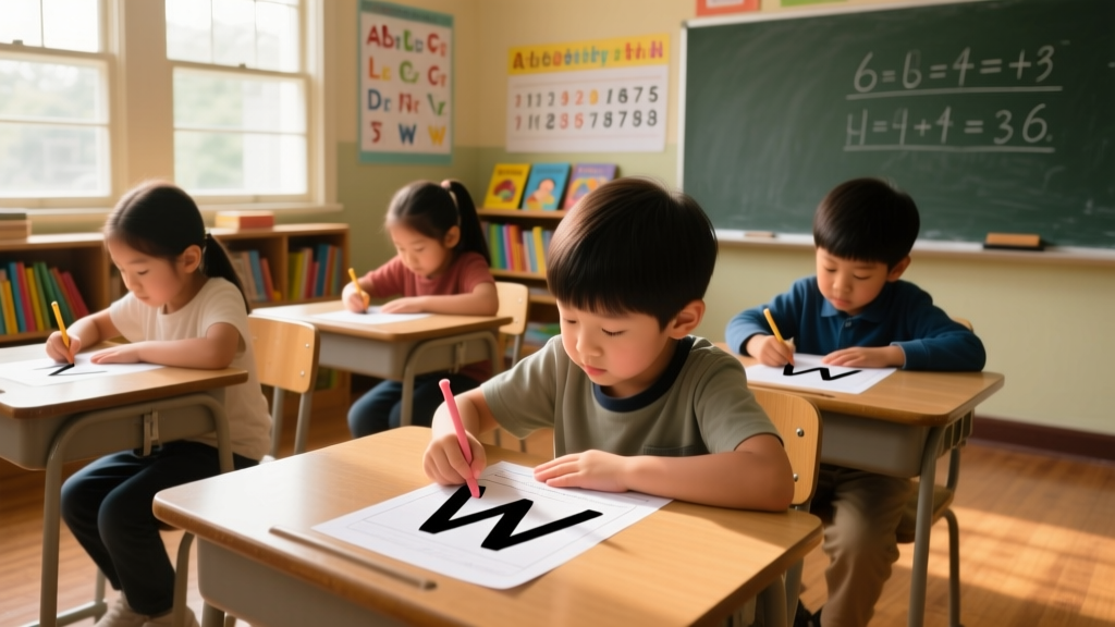 Trace the Words With Letter W: Evidence-Based Strategies for Early Literacy Development